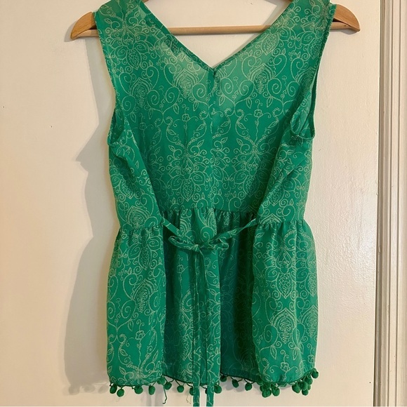 American Rag sleeveless women’s CS oversized pompom edges - Picture 5 of 8